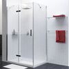 Душевой уголок WasserKRAFT AllerBLACK MATT 10H10LBLACK MATT 120х100 профиль хром/черный