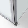 Душевой уголок WasserKRAFT AllerBLACK MATT 10H10LBLACK MATT 120х100 профиль хром/черный