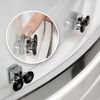 Душевой уголок WasserKRAFT Main 41S23 100х100 профиль хром