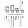 Смеситель для ванны с душем WasserKRAFT Salm 2700 2755 хром