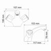 Смеситель для раковины WasserKRAFT Amper 2900 2903 хром