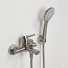 Смеситель для ванны с душем WasserKRAFT Wern 4200 4201 матовый хром
