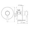 Смеситель для душа WasserKRAFT Main 4100 4151 хром