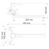 Смеситель для ванны с душем WasserKRAFT Main 4100 4102L хром