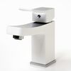 Смеситель для раковины WasserKRAFT Aller 1060WHITE 1063W хром / белый