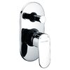 Смеситель для душа WasserKRAFT Donau 5300 5361 хром на 2 выхода