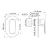Смеситель для душа WasserKRAFT Donau 5300 5351 хром