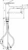 Смеситель для кухни 74801670 Hansgrohe Zesis M33 160 с вытяжным душем 2jet, матовый черный