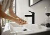 Смеситель для раковины Hansgrohe Finoris 76020670 со сливным гарнитуром, матовый черный