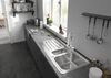 Кухонный смеситель 220, с вытяжным душем, 2jet Hansgrohe 71800000, хром