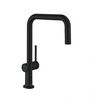 Кухонный смеситель U 220, 1jet Hansgrohe 72806670, матовый черный