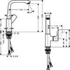 Смеситель Hansgrohe Metris 31187000 для раковины, хром