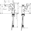 Смеситель Hansgrohe Talis E 71754990 для раковины полированное золото