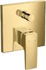 Смеситель Hansgrohe Metropol 32545990 для ванны и душа полированное золото