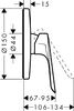 Смеситель для душа Hansgrohe Logis E 71603000