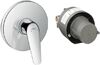 Смеситель для душа Hansgrohe Novus 71068000 (внешняя и скрытая часть)