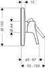 Смеситель для душа Hansgrohe Talis S 72606000