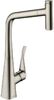 Смеситель для кухни Hansgrohe Metris Select 14884800, цвет сталь