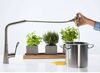 Смеситель для кухни Hansgrohe Metris Select 14884800, цвет сталь