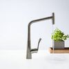 Смеситель для кухни Hansgrohe Metris Select 14884800, цвет сталь