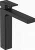 Смеситель для раковины 190 Vernis Shape Hansgrohe 71562670, со сливной гарнитурой, матовый черный