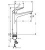 Смеситель для раковины Hansgrohe Novus 71124000