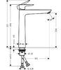 Смеситель для раковины Hansgrohe Talis E 71717670 черный