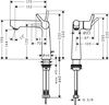 Смеситель для раковины Hansgrohe Talis S 72113000