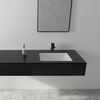 Смеситель для раковины Hansgrohe Vernis Shape 100 71569670 без сливного набора, черный