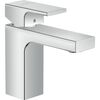 Смеситель для раковины Hansgrohe Vernis Shape 100 71561000 со сливным гарнитуром, хром