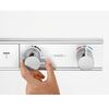 Термостат Hansgrohe RainSelect 15358400 для 5 потребителей, белый/хром