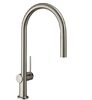 Кухонный смеситель 210, с вытяжным изливом, 1jet Hansgrohe 72802800, под сталь