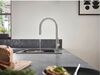 Кухонный смеситель 210, с вытяжным изливом, 1jet Hansgrohe 72802800, под сталь