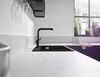 Кухонный смеситель 270, с вытяжным изливом, 1jet Hansgrohe 72808670, матовый черный
