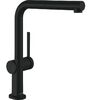 Кухонный смеситель 270, с вытяжным изливом, 1jet, sBox Hansgrohe 72809670, матовый черный