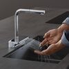 Смеситель для кухни Hansgrohe Aquno Select M81 250 73836000 с вытяжным душем