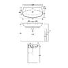 Раковина Simas Vignoni VI12bi*1 100х52х16, белый