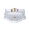 Раковина Kerasan Retro 104601*3 69х52 цвет белый