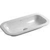 Раковина AZZURRA Glaze 69x38 см, без отв. GLLI06938000BI (GLZ 69x38/IN bi)