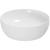 Раковина AZZURRA Elegance 40х40x14 см, без отв. ELLA040140C0BI/(ECI40 bi)*0