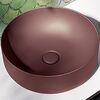 Раковина Kerasan Nolita 534475 40х40 цвет Borgogna matt