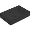 Раковина Simas Agile AG60 nero matt 60х40х13, черный матовый
