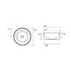 Раковина Kerasan F10 460431 43х43 цвет черный матовый