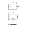 Globo Stone ST024.BI Сиденье съемное для унитаза STS07, с микролифтом, цвет: белый