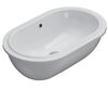 Раковина GLOBO Forty3/Bowl SC043.BI*0 встраиваемая под столешницу 60х37*h20см