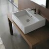 Раковина GLOBO Stone SCQ51.BI*0, 50х50хh14 с намеченными отв. под смеситель