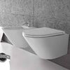 Унитаз GLOBO Forty3 FOS05.BI подвесной безободковый 57x36 см
