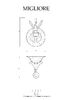 Migliore Luxor 26141 Светильник настенный одинарный (большая розетка), золото
