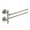 Migliore Mirella 17254 Полотенцедержатель двойной поворотный L34 cm, хром