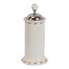 Migliore Provance 17662 Контейнер для мусора H27xD12 см. настольный с крышкой, керамика с декором/хром